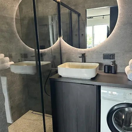 Wakacyjny Baltic Waves - Taras 180 M2 ミエンジズドロイェ