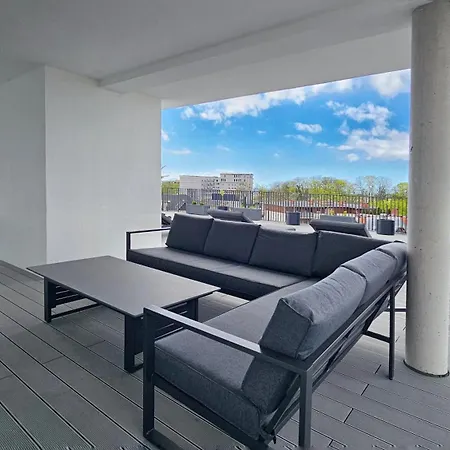 Wakacyjny Baltic Waves - Taras 180 M2 Apartment Misdroy