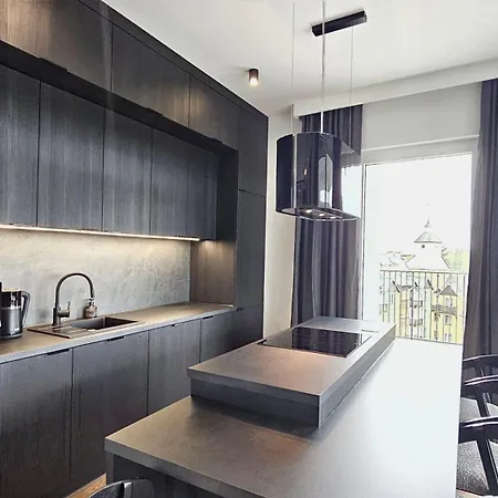 Wakacyjny Baltic Waves - Taras 180 M2 ミエンジズドロイェ