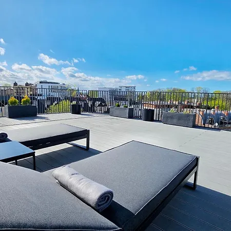 Wakacyjny Baltic Waves - Taras 180 M2 ミエンジズドロイェ